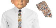 Custom Child's Boys Cotton Tie Made with Liberty Fabric (Choose Design) * Non refundable