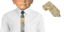 Custom Child's Boys Cotton Tie Made with Liberty Fabric (Choose Design) * Non refundable