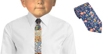 Custom Child's Boys Cotton Tie Made with Liberty Fabric (Choose Design) * Non refundable