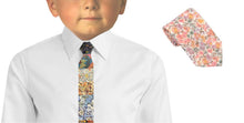 Custom Child's Boys Cotton Tie Made with Liberty Fabric (Choose Design) * Non refundable