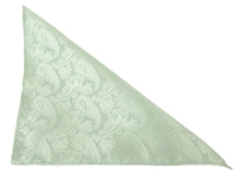 Sage Green Paisley Tie & Pocket Square by Van Buck