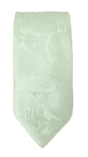 Sage Green Paisley Wedding Tie By Van Buck