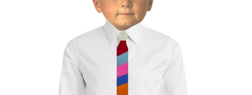 Custom Satin/Slub Childs Tie (Choose colour) * Non refundable