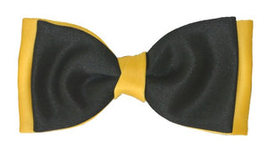 Black & Yellow Bow Tie by Van Buck