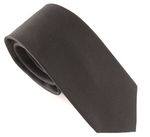 Plain Black Silk Tie - Funeral Tie