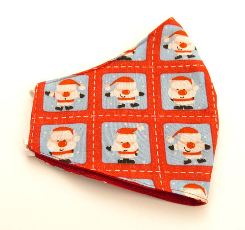 Father Christmas Cotton Face Covering / Mask