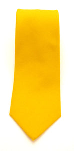 Gold Wool Tie by Van Buck