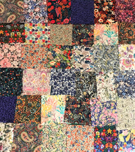 Bag of 36 Assorted Patchwork Liberty Fabric Pieces