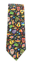 Day of the Dead Party Cotton Tie by Van Buck