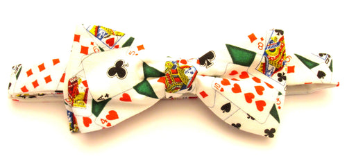 Playing Cards Bow Tie by Van Buck