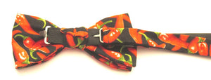 Red Chilli Pepper Bow Tie by Van Buck