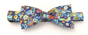 Classic Garden Silk Bow Made with Liberty Fabric