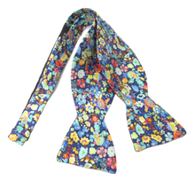 Classic Garden Silk Self-Tie Bow Made with Liberty Fabric