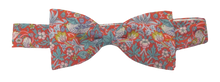 Strawberry Thief Red Bow Tie Made with Liberty Fabric