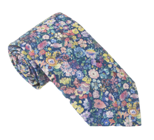 Classic Garden Cotton Tie Made with Liberty Fabric