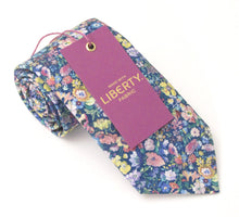 Classic Garden Cotton Tie Made with Liberty Fabric