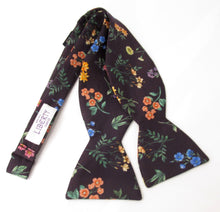 Annie Cotton Self Tie Bow Tie Made with Liberty Fabric 
