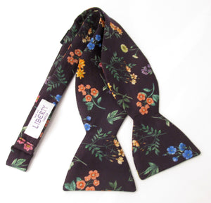 Annie Cotton Self Tie Bow Tie Made with Liberty Fabric 