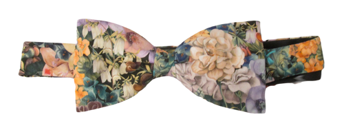 Painted Travels Bow Tie Made with Liberty Fabric