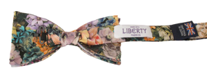 Painted Travels Bow Tie Made with Liberty Fabric