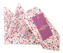 Phoebe Cotton Tie & Pocket Square Made with Liberty Fabric