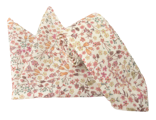 Donna Leigh Pink Organic Cotton Tie & Pocket Square Made with Liberty Fabric