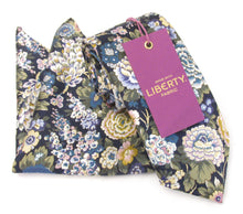 Elysian Day Silk Tie & Pocket Square Set Made with Liberty Fabric