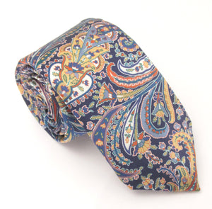 Great Missenden Silk Tie Made with Liberty Fabric
