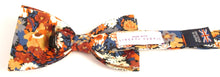 Liberty Print Thorpe Orange Bow Tie by Van Buck