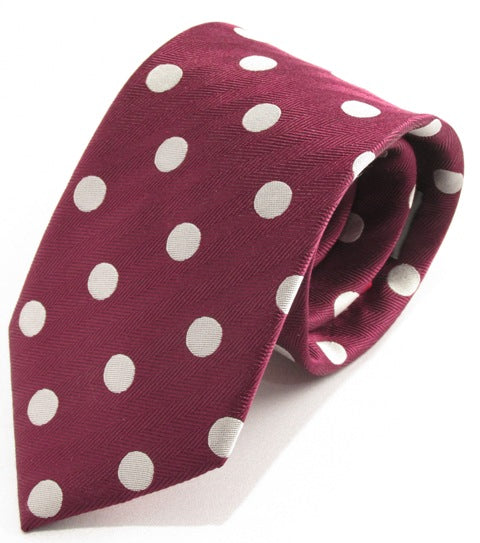 Silk tie Louis Vuitton Burgundy in Silk - 33255698