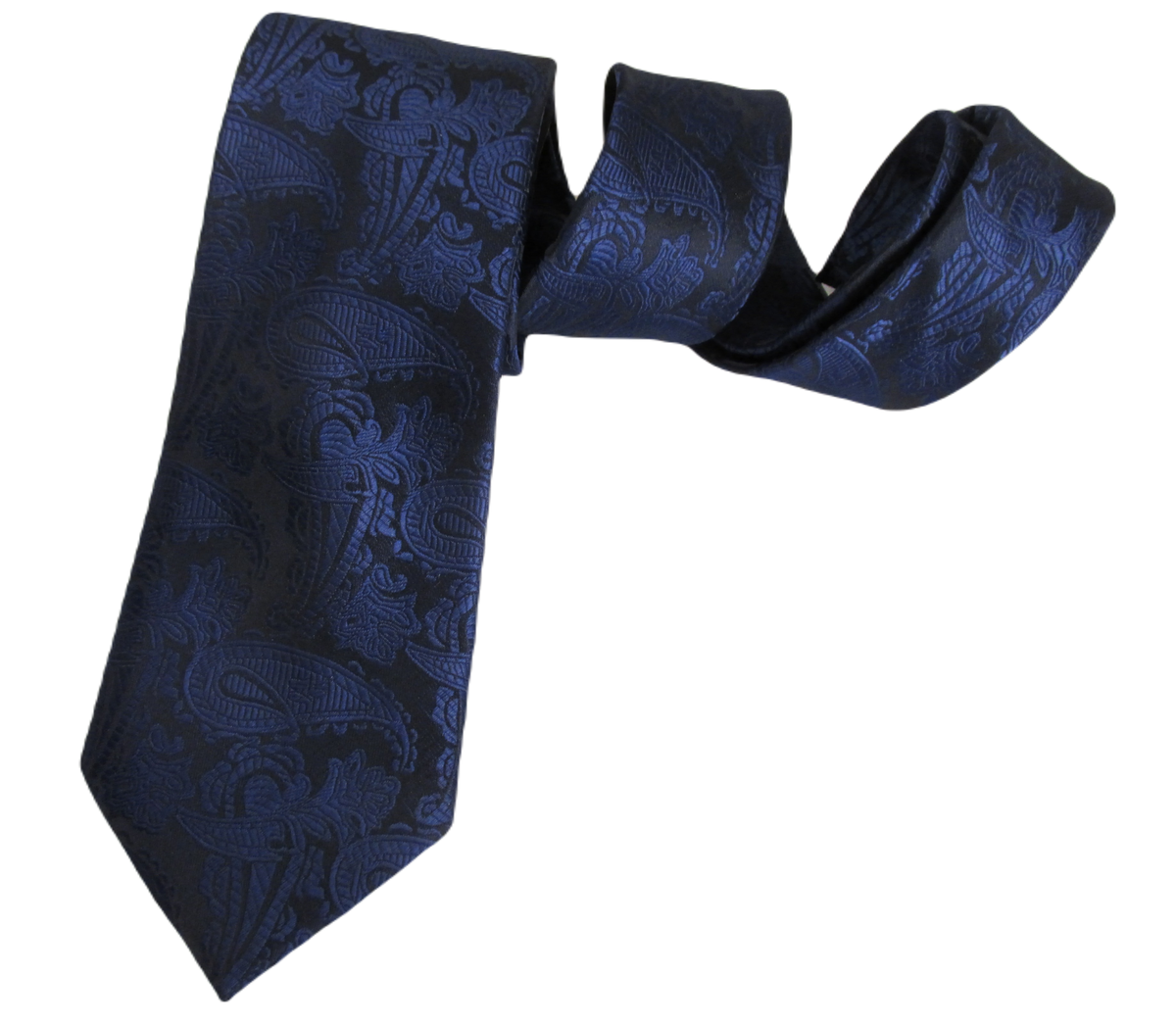 Navy Blue Paisley Wedding Tie By Van Buck Wedding Tie Paisley Tie Van Buck England 