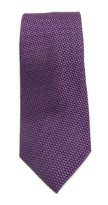 Van Buck London Plain Purple Silk Tie