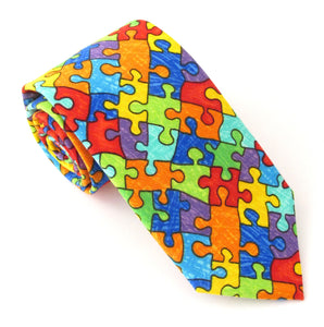 Big Puzzle Tie by Van Buck