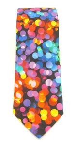 Night Lights Cotton Tie by Van Buck