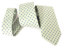 Small Green Paisley Fancy Tie by Van Buck