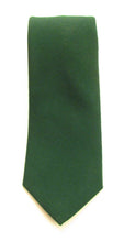 Bottle Green Wool Tie by Van Buck