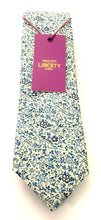 Katie & Millie Blue Tie & Trouser Braces Gift Set Made with Liberty Fabric