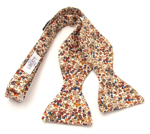 Wiltshire Bud Self Tie Bow Tie Made with Liberty Fabric