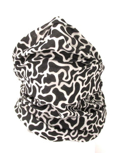 Black & White Camouflage Snood