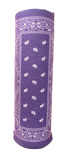 Purple Paisley Teardrop Snood