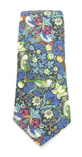 Strawberry Thief Green Cotton Tie Made with Liberty Fabric