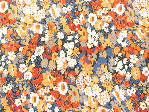 Thorpe Orange Liberty Fabric