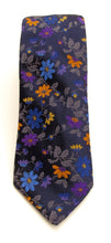 Limited Edition Navy Floral Silk Tie by Van Buck