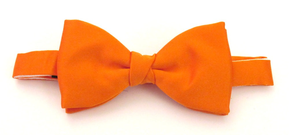 Tangerine Bow Tie by Van Buck