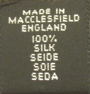 Silver Grey Plain Macclesfield Silk Pocket Square by Van Buck