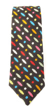 Van Buck Limited Edition Multicoloured Ovals & Spots Silk Tie