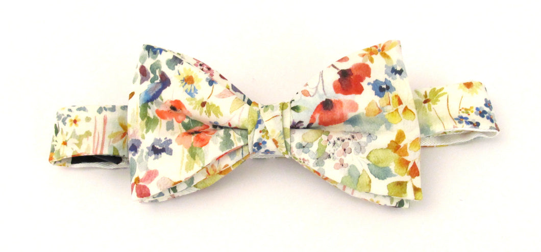 Felda Multicoloured Bow Tie Made with Liberty Fabric