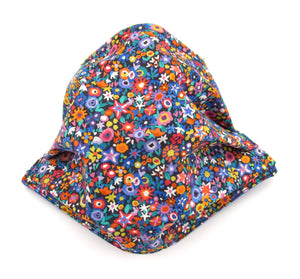 Dazzle Pleated Face Covering / Mask Made with Liberty Fabric