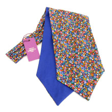 Dazzle Cotton Cravat Made with Liberty Fabric