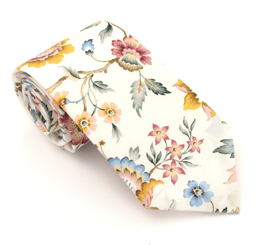Eva Belle Cotton Tie Made with Liberty Fabric 